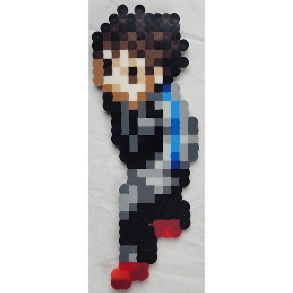 Tadashi Nikaido Devil Survivor Perler Bead Pixel Art - Picture 1 of 2